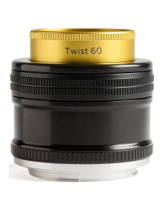 Objetivo Lensbaby Twist 60 mm f2.5 para Nikon F - Dorado