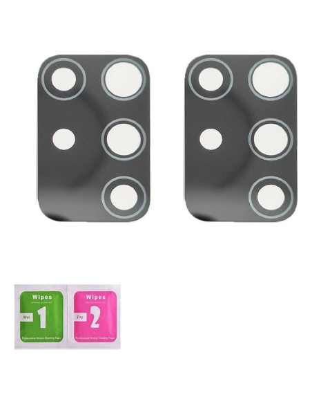 2 Lentes de Cristal para Cámara Trasera Samsung Galaxy A71