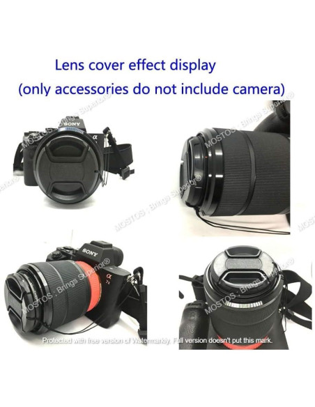 Tapa de lente 52mm MOSTOS para cámaras Sony Alpha
