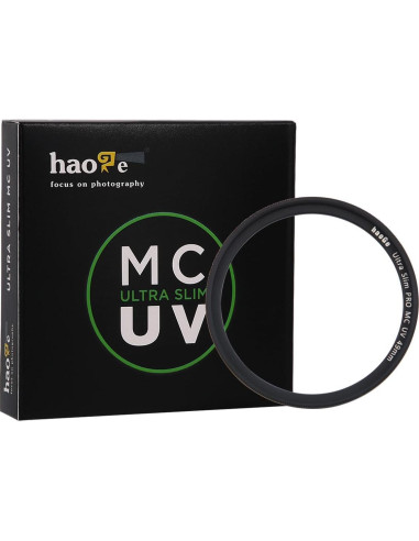 Kit Capucha Lente Cuadrada Haoge + Filtro UV-49mm para Fujifilm