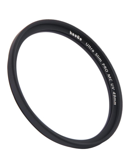 Kit Capucha Lente Cuadrada Haoge + Filtro UV-49mm para Fujifilm