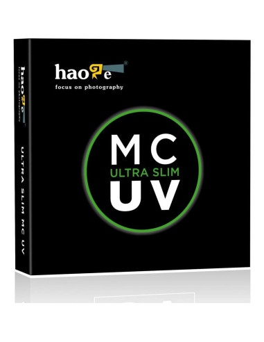 Kit Capucha Lente Cuadrada Haoge + Filtro UV-49mm para Fujifilm