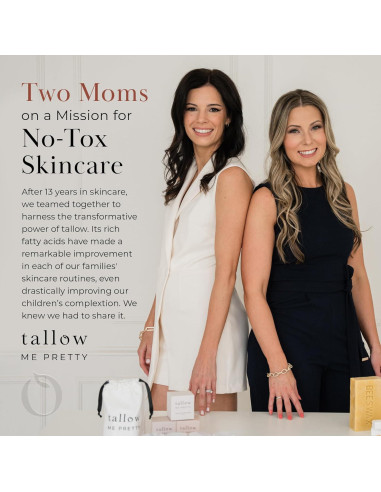 Bálsamo Labial Hidratante de Menta Tallow Me Pretty 4.25g