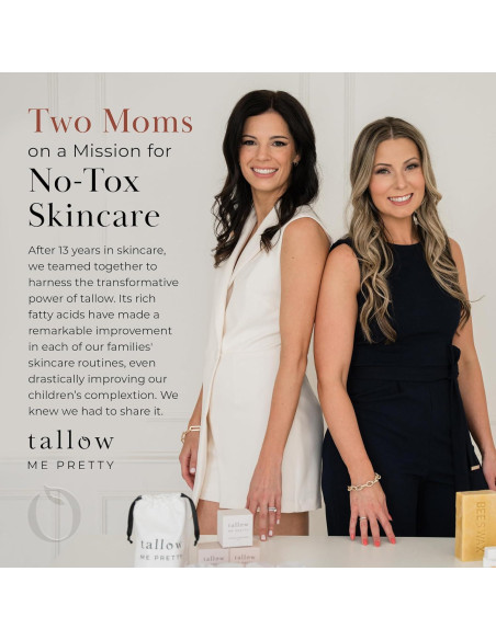 Bálsamo Labial Hidratante de Menta Tallow Me Pretty 4.25g