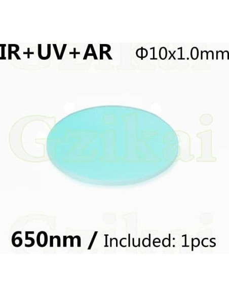 Filtro UV IR AR 10mm Gzikai para Lentes de Cámara