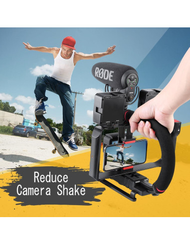 Estabilizador de Mano Neotter con Rig para Smartphone y Cámaras