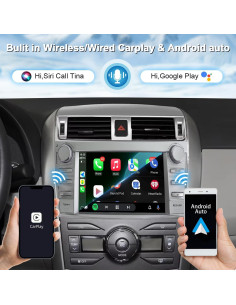 Radio Android 13 para Toyota Camry 2006-2011, 4GB RAM, 64GB 2