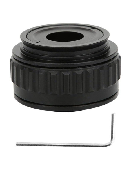 Adaptador de Microscopio Trinocular Eujgoov 0.35X Metal Vidrio