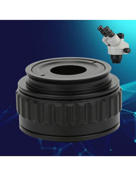Adaptador de Microscopio Trinocular Eujgoov 0.35X Metal Vidrio