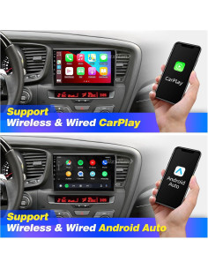 Estéreo de Coche SizxNanv para KIA Optima 2010-2013 con Carplay 2