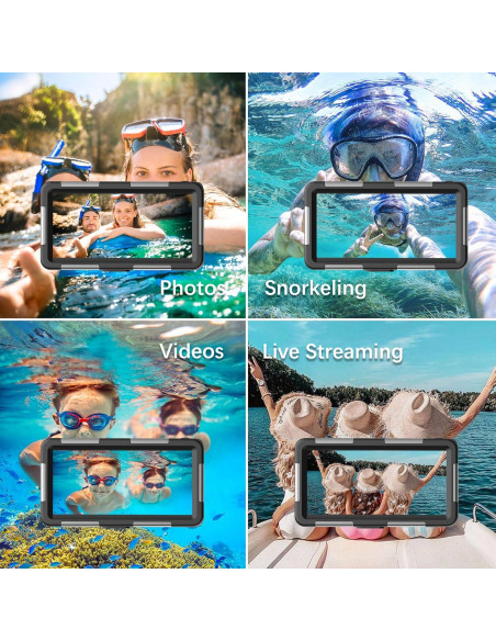 Funda de Buceo Impermeable ASKCFENV Universal para iPhone y Samsung