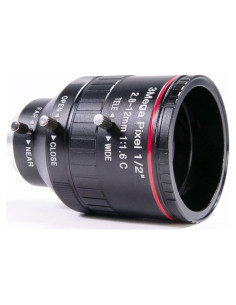 Lente CS-Mount Aida Imaging 2.8-12mm 3MP Iris Manual