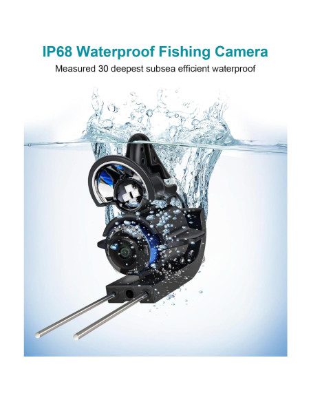 Cámara de Pesca Submarina FourQ 4.3" HD 2500TVL 30.48m IR