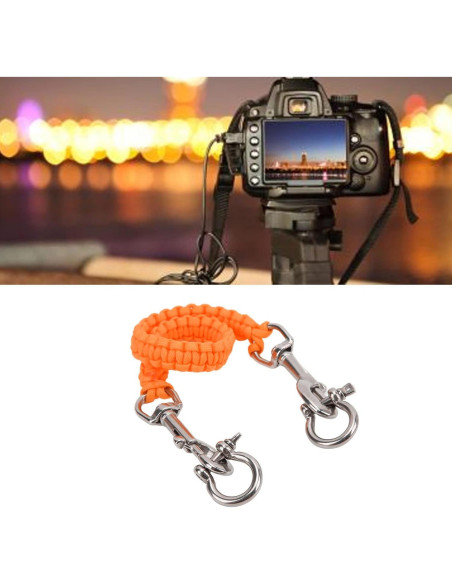 Cuerda de Mango de Cámara Submarina Alomejor Naranja 167g