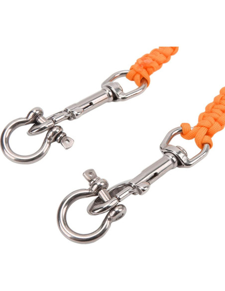 Cuerda de Mango de Cámara Submarina Alomejor Naranja 167g