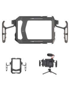 Jaula Universal Fotga para Smartphone con Mangos - Aluminio