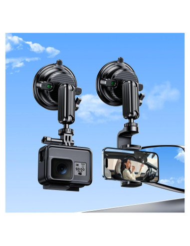 Soporte de Ventosa DICMKY para Cámara y Teléfono - Ajustable