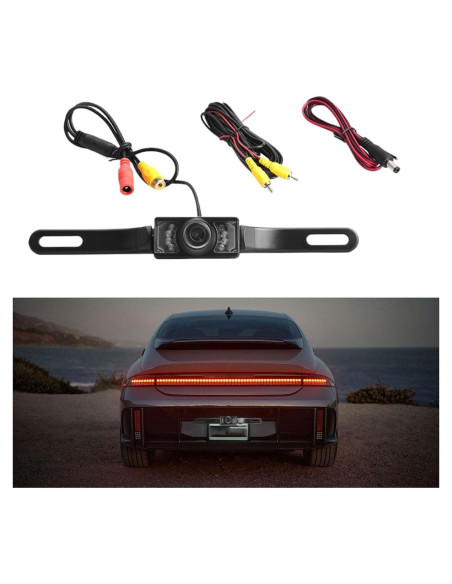 Cámara de Reversa LAINLOY HD 170 Nocturna a Prueba de Agua