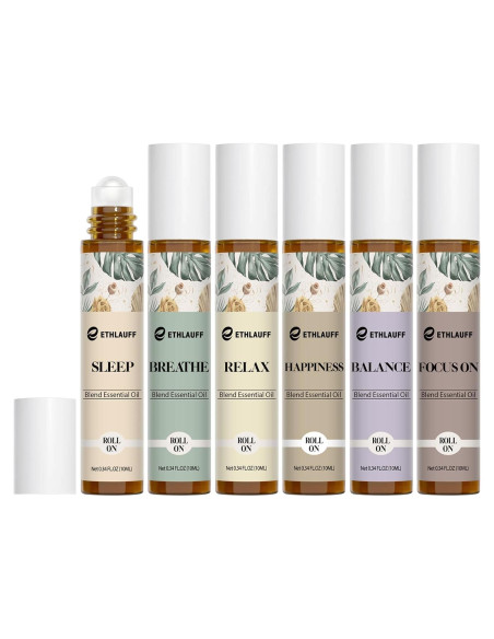 Set de Aceites Esenciales Roll On 6 Pack - Ethlauff