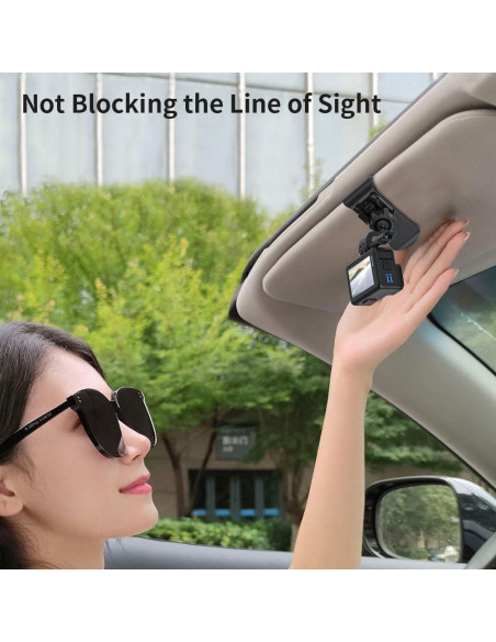 Soporte de Visera para Coche GUOYU SKEZN-CVM 360 Compatible GoPro