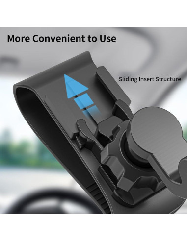 Soporte de Visera para Coche GUOYU SKEZN-CVM 360 Compatible GoPro