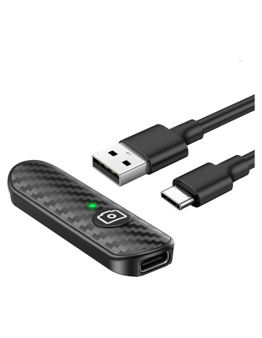 Disparador Remoto Bluetooth ATUMTEK, Fibra de Carbono, 10m