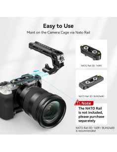 Mango Superior NATO SmallRig 3766 para Jaula de Cámara DSLR 2