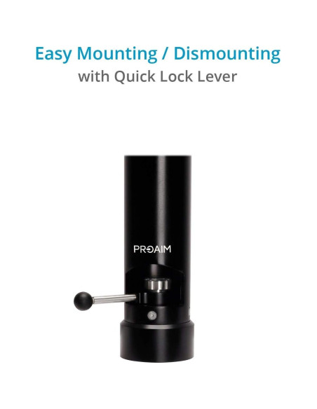 Bazooka Proaim 16" con bloqueo rápido para cámara 200kg