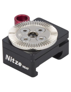 Abrazadera NATO Nitze N64F con roseta ARRI estándar 39g