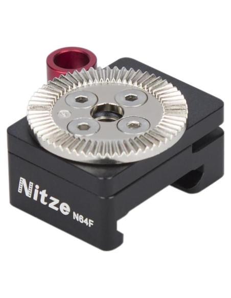 Abrazadera NATO Nitze N64F con roseta ARRI estándar 39g