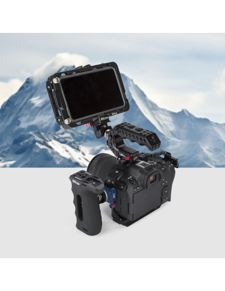 Abrazadera NATO Nitze N64F con roseta ARRI estándar 39g