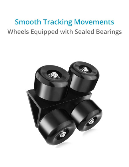 Juego de Ruedas Pesadas Proaim para Trineo de Cámara 16"