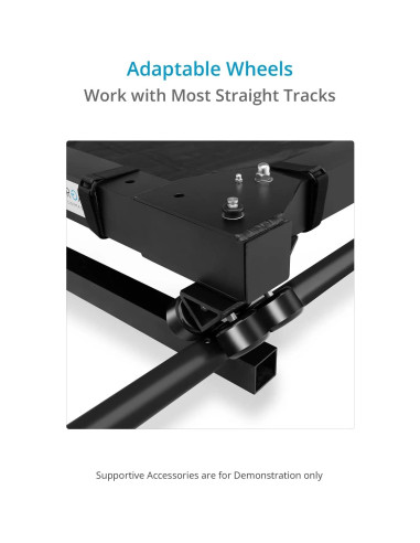 Juego de Ruedas Pesadas Proaim para Trineo de Cámara 16"