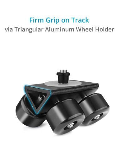 Juego de Ruedas Pesadas Proaim para Trineo de Cámara 16"
