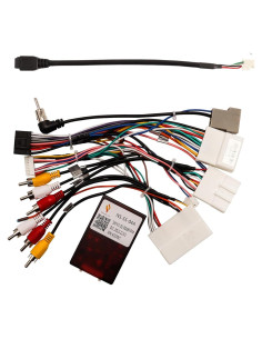 Arnés de Cableado Estéreo Nissan Qashqai 2014-2022 Canbus 16PIN