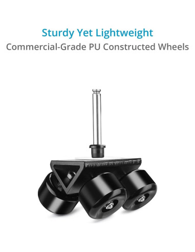 Juego de Ruedas Pesadas Proaim para Trineo de Cámara 16"