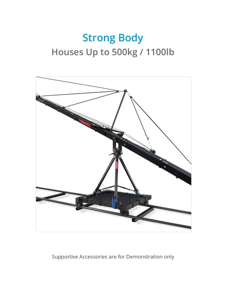 Juego de Ruedas Pesadas Proaim para Trineo de Cámara 16"