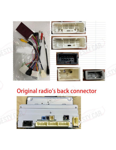 Arnés de Cableado de Alimentación 16 Pines Toyota Camry 2018+