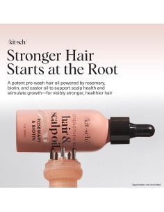Aceite Pre-Lavado Kitsch de Romero y Ricino 60ml - Cuidado Cabello 2