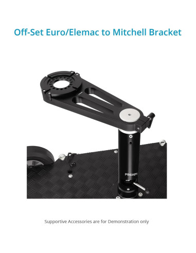 Adaptador Offset Proaim Mitchell Euro 35cm Aluminio CNC