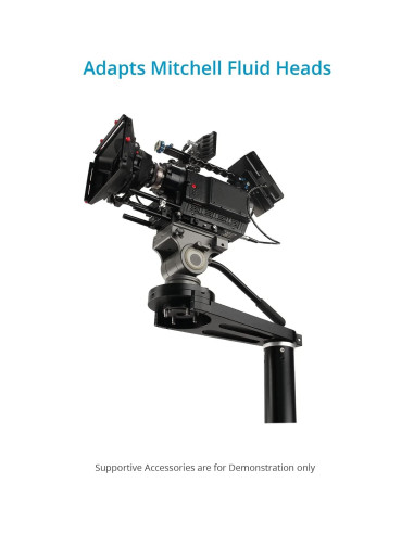 Adaptador Offset Proaim Mitchell Euro 35cm Aluminio CNC