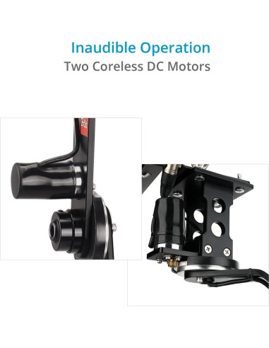 Cabezal Motorizado Pan Tilt PROAIM Junior 2 Ejes 5kg