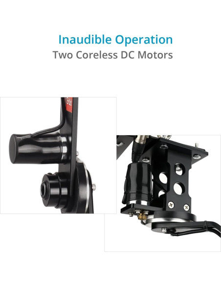 Cabezal Motorizado Pan Tilt PROAIM Junior 2 Ejes 5kg