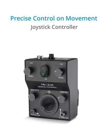 Cabezal Motorizado Pan Tilt PROAIM Junior 2 Ejes 5kg