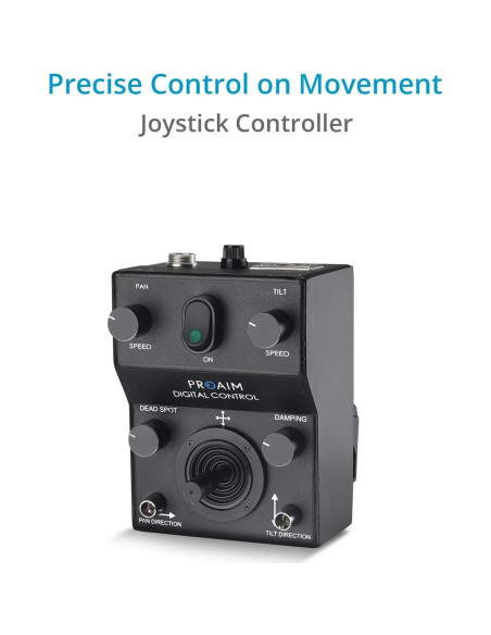 Cabezal Motorizado Pan Tilt PROAIM Junior 2 Ejes 5kg