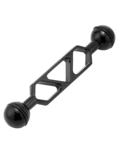 Adaptador de bola 2.54 cm a cabeza YS con brazo 12.7 cm aluminio