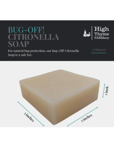 Jabón de Citronela 100% Natural High Thyme FARMacy 142g 2