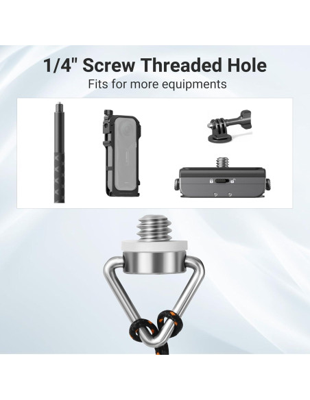 Correa de Muñeca Ajustable STARTRC X5 de Cuero para Cámaras