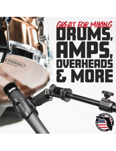 Adaptador de Micrófono Gator Frameworks GFW-MIC-BALLHEAD-MT 2