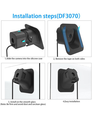 Soporte de Ventana HOLACA para Blink Mini y Mini2 - Inclinación 20
